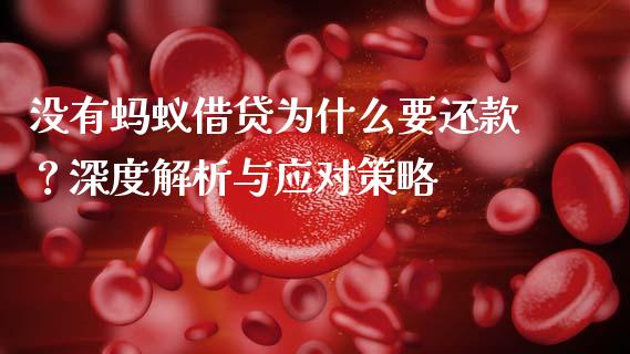 没有蚂蚁借贷为什么要还款？深度解析与应对策略_https://cj002.lansai.wang_期货问答_第1张