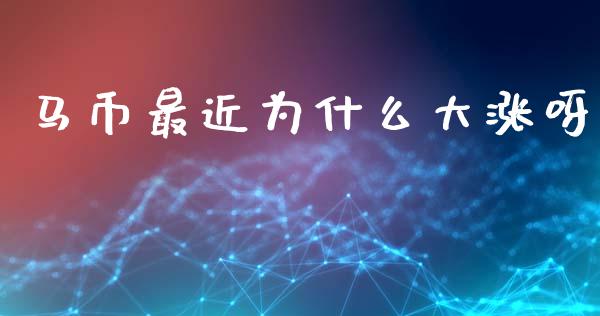 马币最近为什么大涨呀_https://cj002.lansai.wang_财经百问_第1张