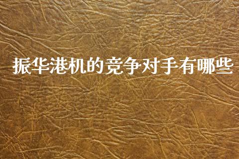 振华港机的竞争对手有哪些_https://cj002.lansai.wang_理财问答_第1张