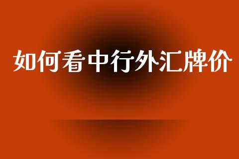 如何看中行外汇牌价_https://cj002.lansai.wang_财经问答_第1张