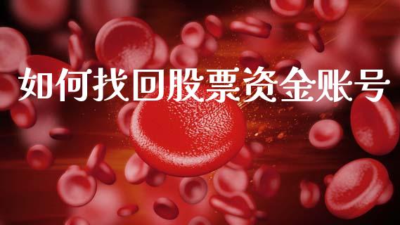 如何找回股票资金账号_https://cj002.lansai.wang_保险问答_第1张