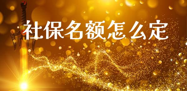 社保名额怎么定_https://cj002.lansai.wang_保险问答_第1张