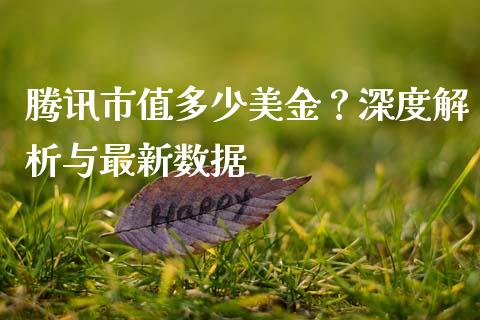 腾讯市值多少美金？深度解析与最新数据_https://cj002.lansai.wang_会计问答_第1张