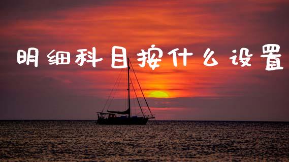 明细科目按什么设置_https://cj002.lansai.wang_会计问答_第1张