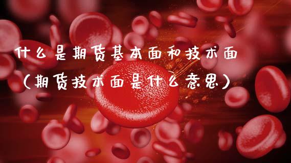 什么是期货基本面和技术面(期货技术面是什么意思)_保险问答_第1张_财经百问网 什么是期货基本面和技术面(期货技术面是什么意思)_https://cj002.lansai.wang_保险问答_第1张
