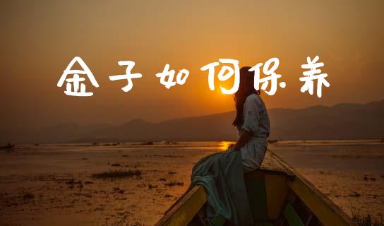 金子如何保养_https://cj002.lansai.wang_财经问答_第1张