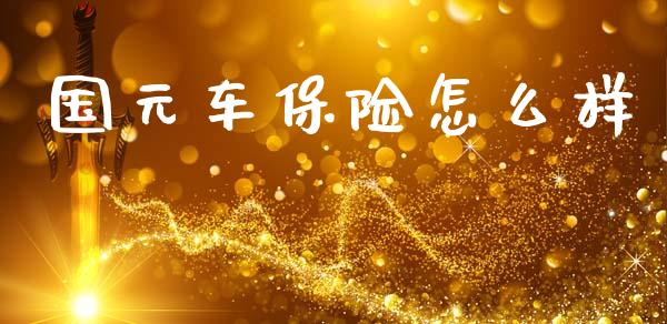 国元车保险怎么样_https://cj002.lansai.wang_财经百问_第1张