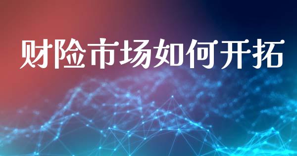 财险市场如何开拓_https://cj002.lansai.wang_财经百问_第1张