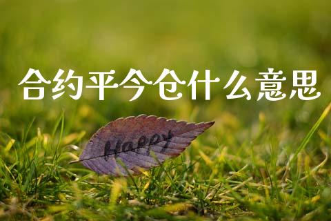 合约平今仓什么意思_财经百问_第1张_财经百问网 合约平今仓什么意思_https://cj002.lansai.wang_财经百问_第1张