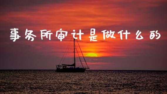 事务所审计是做什么的_https://cj002.lansai.wang_会计问答_第1张