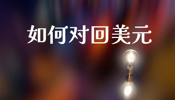 如何对回美元_https://cj002.lansai.wang_财经问答_第1张