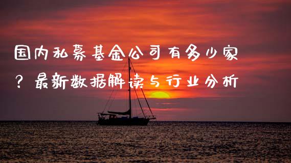 国内私募基金公司有多少家？最新数据解读与行业分析_https://cj002.lansai.wang_财经百问_第1张