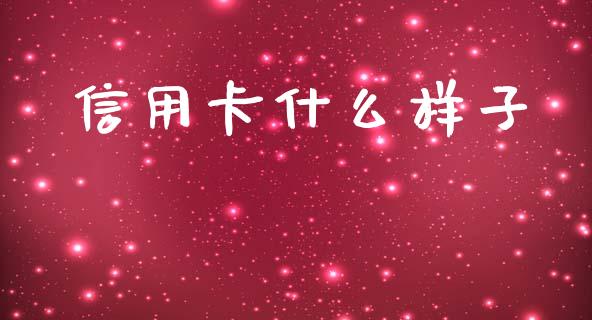 信用卡什么样子_https://cj002.lansai.wang_金融问答_第1张