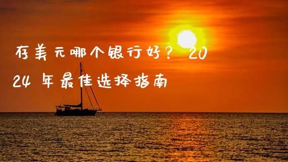 存美元哪个银行好？ 2024 年最佳选择指南_https://cj002.lansai.wang_股市问答_第1张