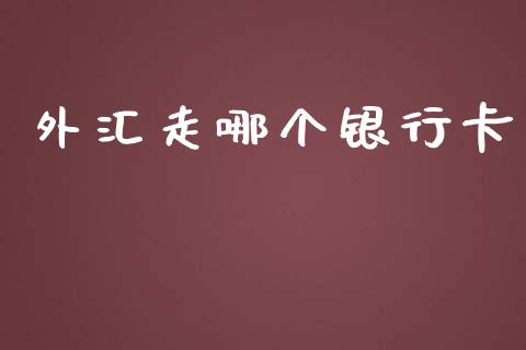 外汇走哪个银行卡_https://cj002.lansai.wang_财经问答_第1张