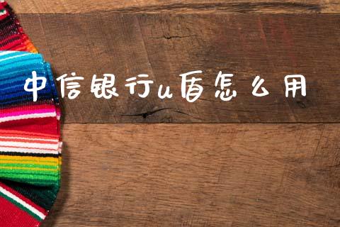 中信银行u盾怎么用_https://cj002.lansai.wang_金融问答_第1张