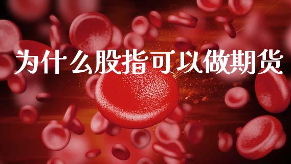 为什么股指可以做期货_https://cj002.lansai.wang_保险问答_第1张