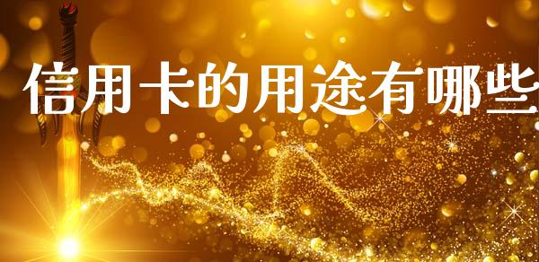 信用卡的用途有哪些_https://cj002.lansai.wang_理财问答_第1张