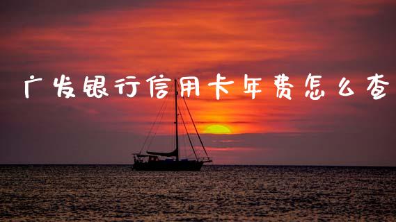 广发银行信用卡年费怎么查_https://cj002.lansai.wang_金融问答_第1张