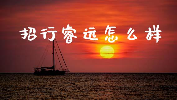 招行睿远怎么样_https://cj002.lansai.wang_期货问答_第1张