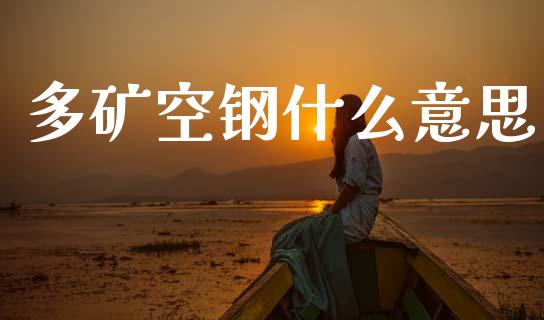 多矿空钢什么意思_股市问答_第1张_财经百问网 多矿空钢什么意思_https://cj002.lansai.wang_股市问答_第1张