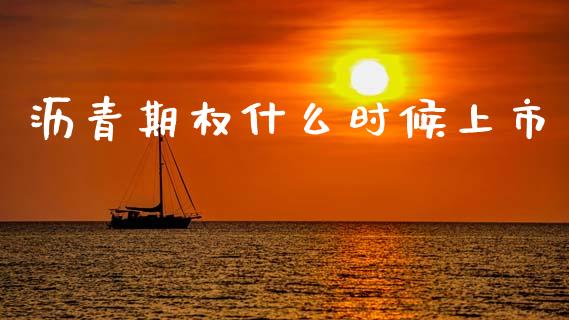 沥青期权什么时候上市_https://cj002.lansai.wang_期货问答_第1张