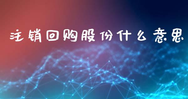 注销回购股份什么意思_https://cj002.lansai.wang_会计问答_第1张