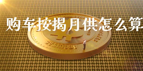 购车按揭月供怎么算_https://cj002.lansai.wang_理财问答_第1张