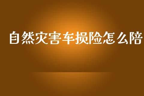 自然灾害车损险怎么陪_https://cj002.lansai.wang_保险问答_第1张