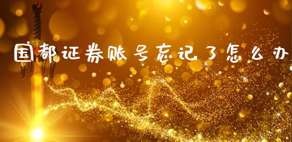 国都证券账号忘记了怎么办_https://cj002.lansai.wang_财经百问_第1张