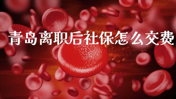 青岛离职后社保怎么交费_https://cj002.lansai.wang_保险问答_第1张