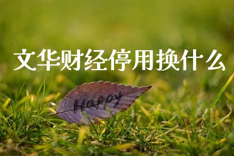 文华财经停用换什么_https://cj002.lansai.wang_期货问答_第1张