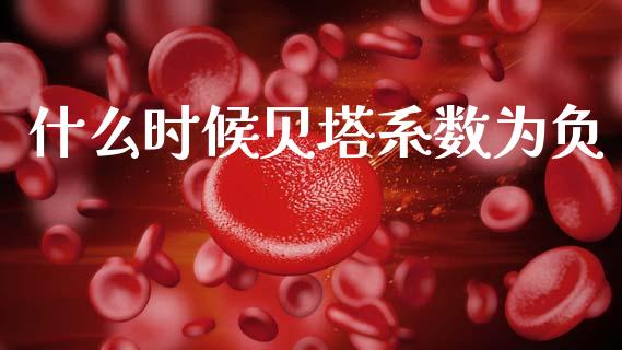 什么时候贝塔系数为负_https://cj002.lansai.wang_会计问答_第1张