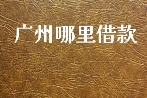 广州哪里借款_https://cj002.lansai.wang_理财问答_第1张
