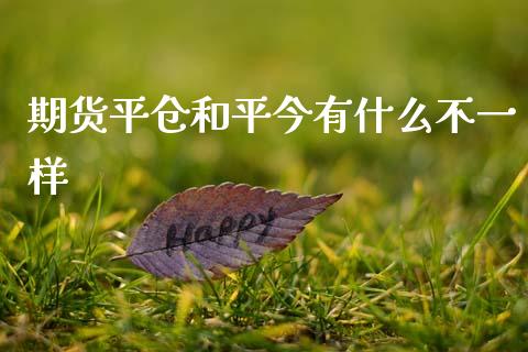 期货平仓和平今有什么不一样_理财问答_第1张_财经百问网 期货平仓和平今有什么不一样_https://cj002.lansai.wang_理财问答_第1张