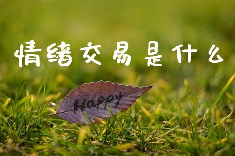 情绪交易是什么_会计问答_第1张_财经百问网 情绪交易是什么_https://cj002.lansai.wang_会计问答_第1张