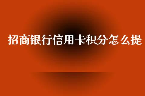 招商银行信用卡积分怎么提_https://cj002.lansai.wang_金融问答_第1张