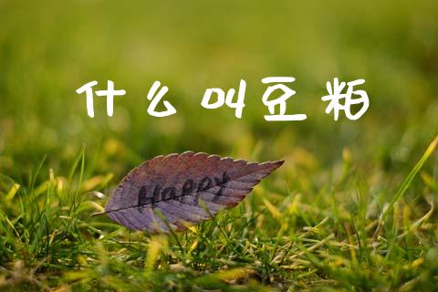 什么叫豆粕_https://cj002.lansai.wang_保险问答_第1张