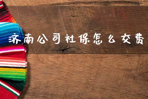 济南公司社保怎么交费_https://cj002.lansai.wang_保险问答_第1张