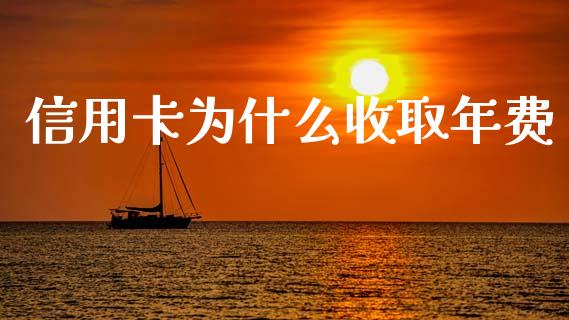 信用卡为什么收取年费_https://cj002.lansai.wang_理财问答_第1张