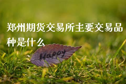 郑州期货交易所主要交易品种是什么_期货问答_第1张_财经百问网 郑州期货交易所主要交易品种是什么_https://cj002.lansai.wang_期货问答_第1张