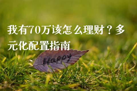 我有70万该怎么理财？多元化配置指南_https://cj002.lansai.wang_期货问答_第1张