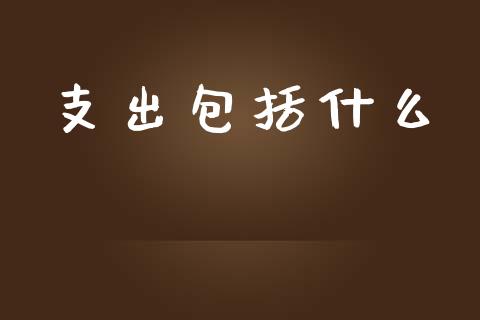支出包括什么_https://cj002.lansai.wang_会计问答_第1张
