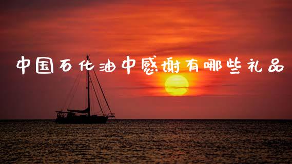 中国石化油中感谢有哪些礼品_https://cj002.lansai.wang_理财问答_第1张