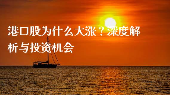 港口股为什么大涨？深度解析与投资机会_https://cj002.lansai.wang_股市问答_第1张