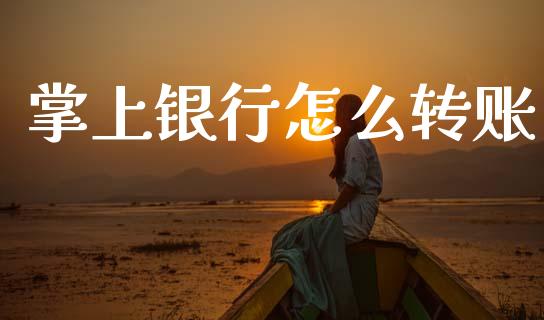 掌上银行怎么转账_https://cj002.lansai.wang_金融问答_第1张