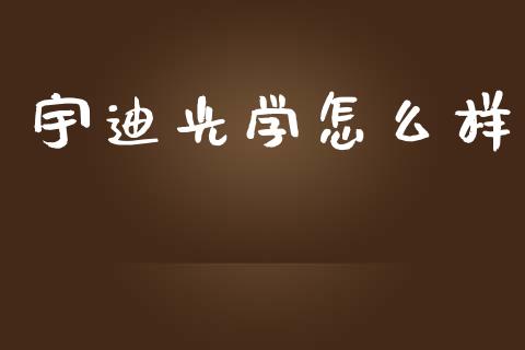 宇迪光学怎么样_https://cj002.lansai.wang_期货问答_第1张
