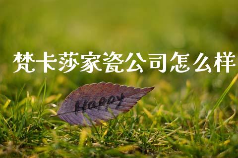 梵卡莎家瓷公司怎么样_https://cj002.lansai.wang_股市问答_第1张