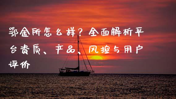 鄂金所怎么样？全面解析平台资质、产品、风控与用户评价_https://cj002.lansai.wang_会计问答_第1张