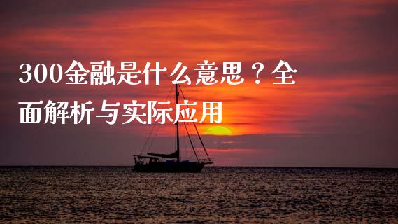 300金融是什么意思？全面解析与实际应用_https://cj002.lansai.wang_金融问答_第1张